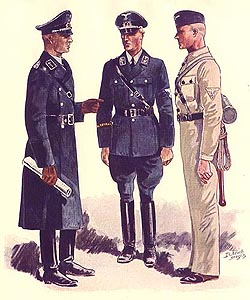 TN-Dienstbekleidung, 1936